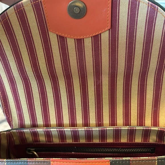 New MAURA COSCIA Luna In Multicolor Calfskin Italian Leather Shoulder Bag - Picture 7 of 11